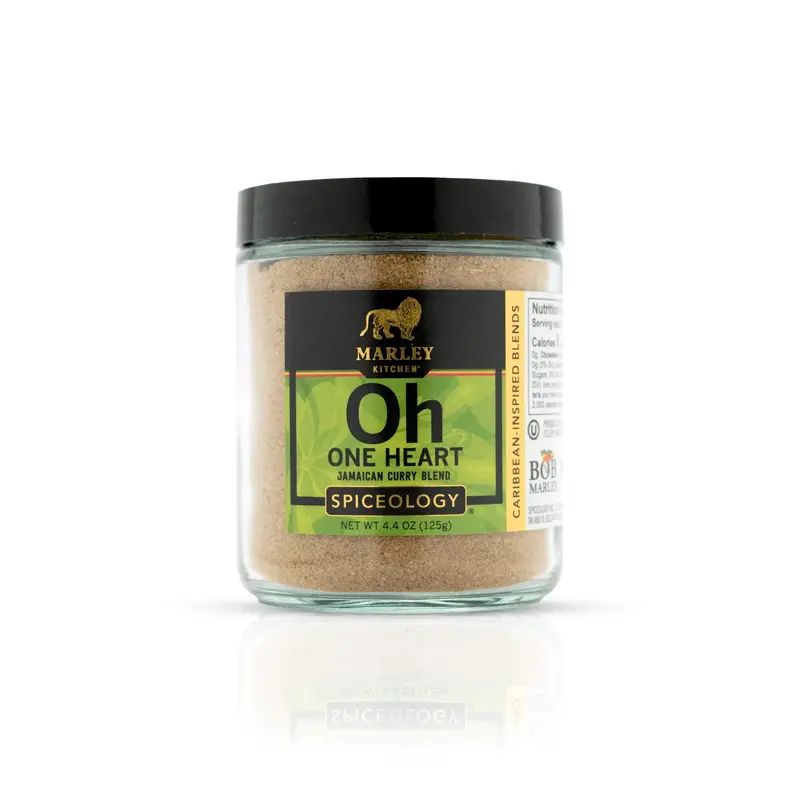 Marley Kitchen One Heart Seasoning In Elegant Glass Jar 1