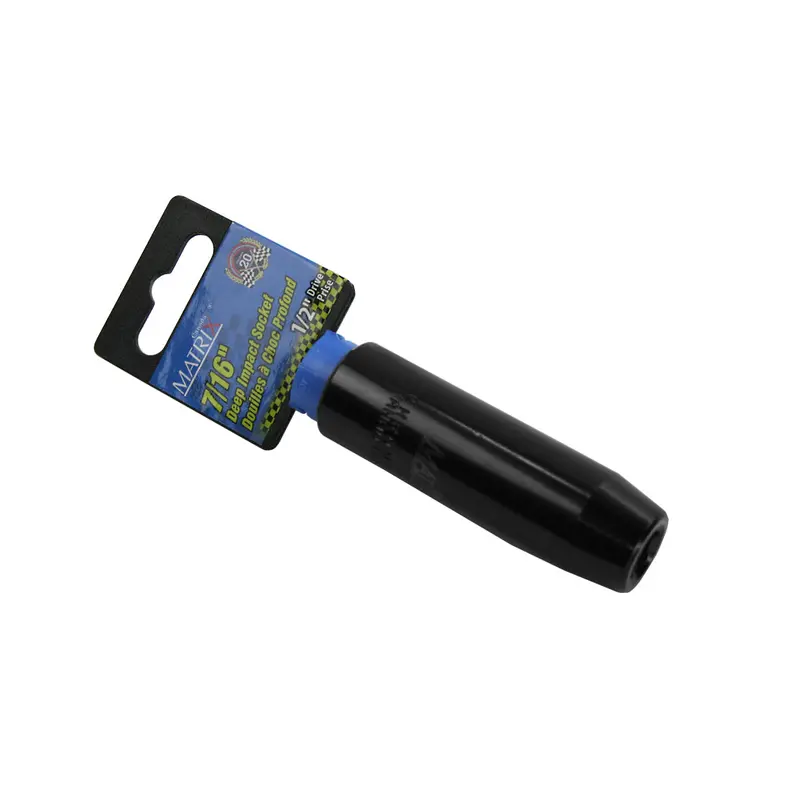 Matrix 701502 1/2-Inch Drive 7/16-Inch Deep Chrome-Vanadium Impact Socket (Sae) 1