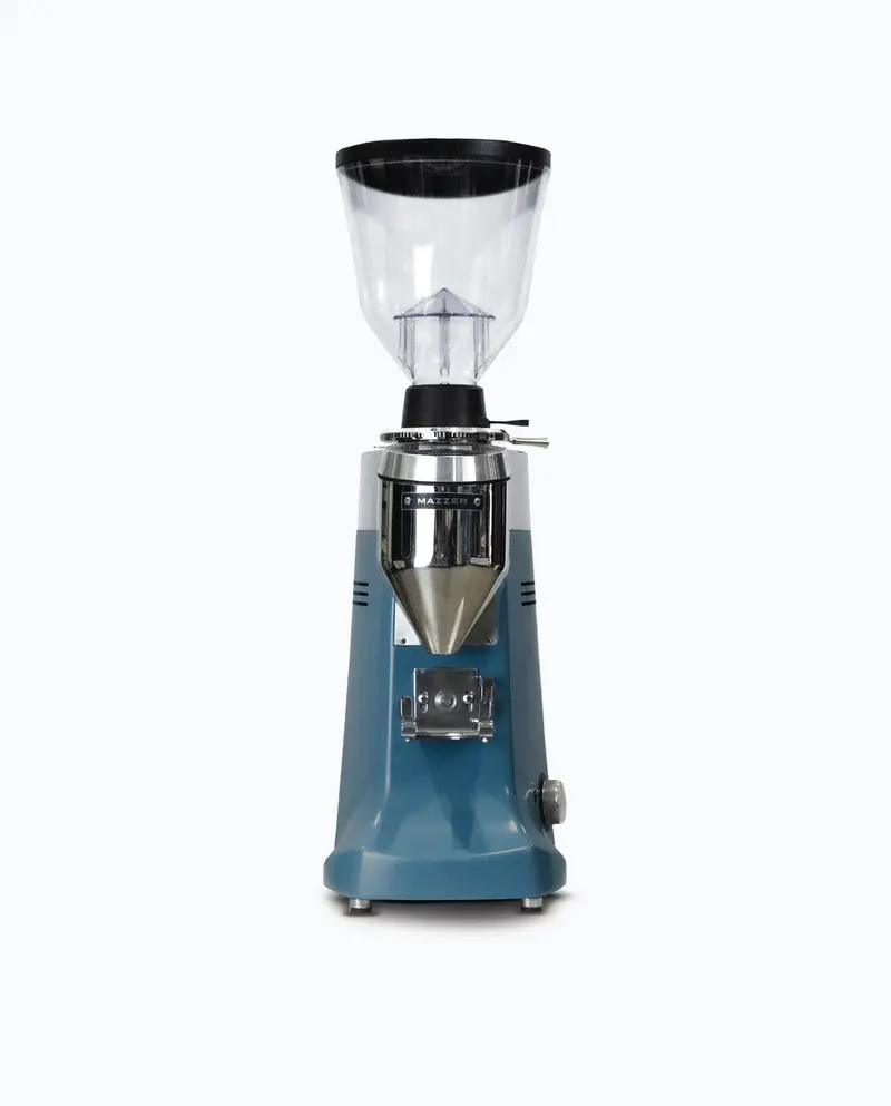 Mazzer Robur S Blue Espresso Grinder – High-Output Flat-Burr Coffee Mill 1