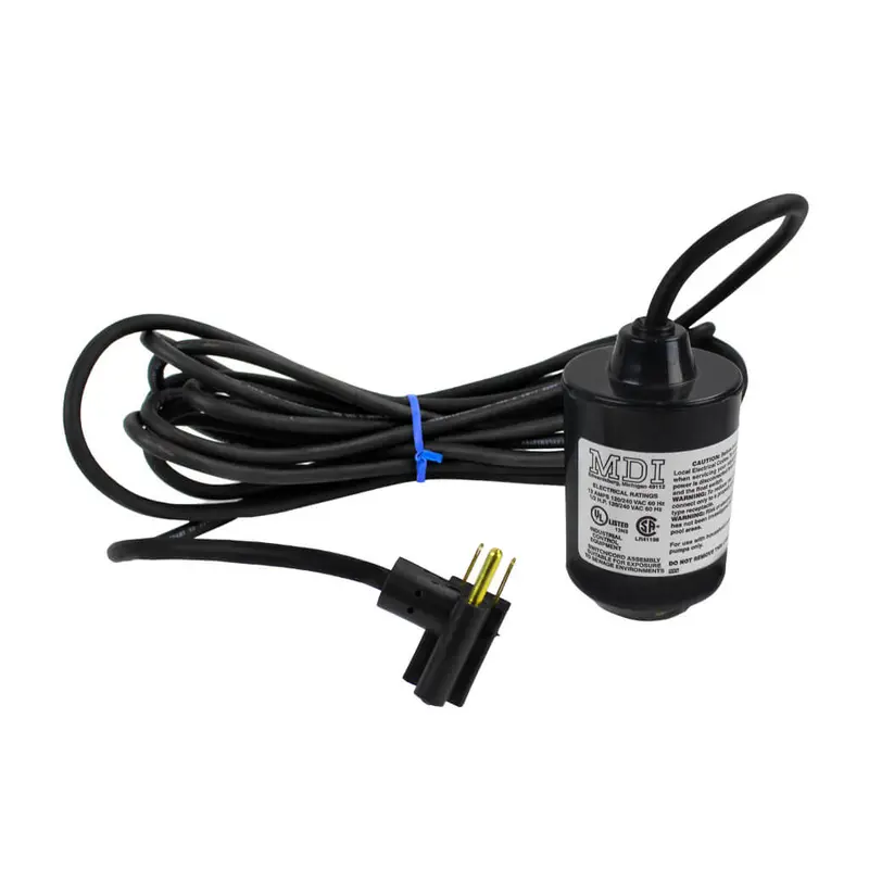 Mdi Gf20W20F1 20-Foot Mechanical Float Switch – 120V Corded Pump-Down Type 1
