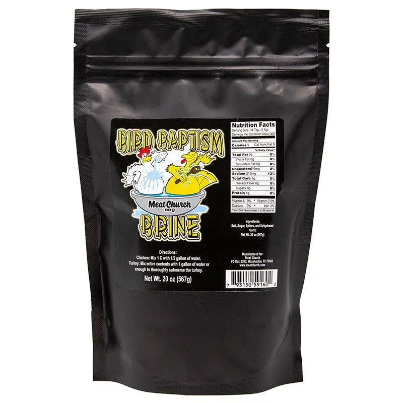 Meat Church Bird Baptism Poultry Brine Seasoning Blend 1