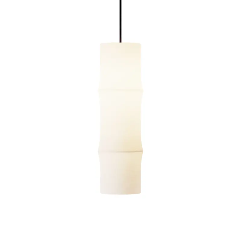 Medium Bamboo Pendant Light Fixture For Contemporary Spaces 1
