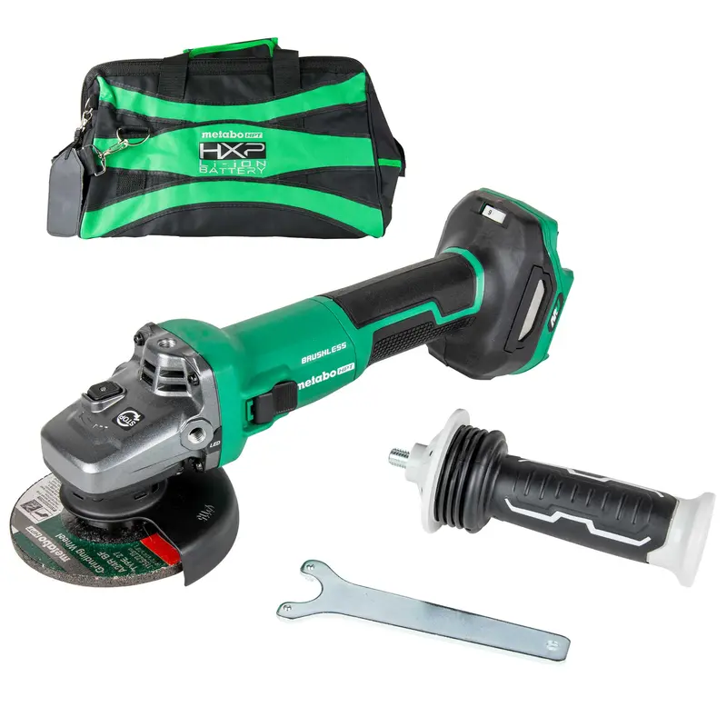 Metabo Hpt G3612Dveq6M 36V Slide-Switch Angle Grinder — Bare Tool, 4.5-Inch 1