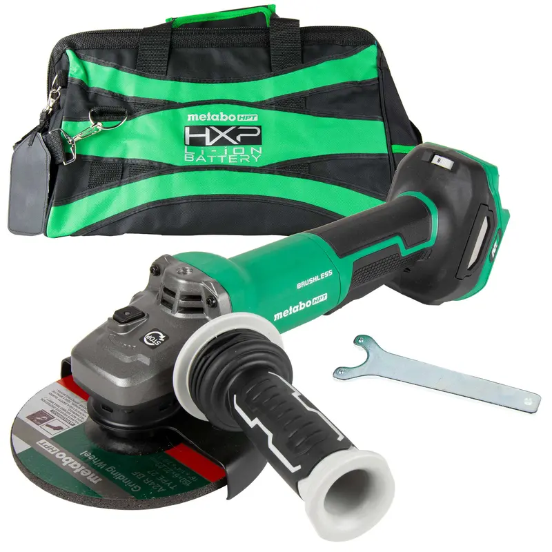 Metabo Hpt G3615Dvfq6M 36V Paddle-Switch Angle Grinder — Bare Tool, 4.5–6 Inch Disc Compatible 1