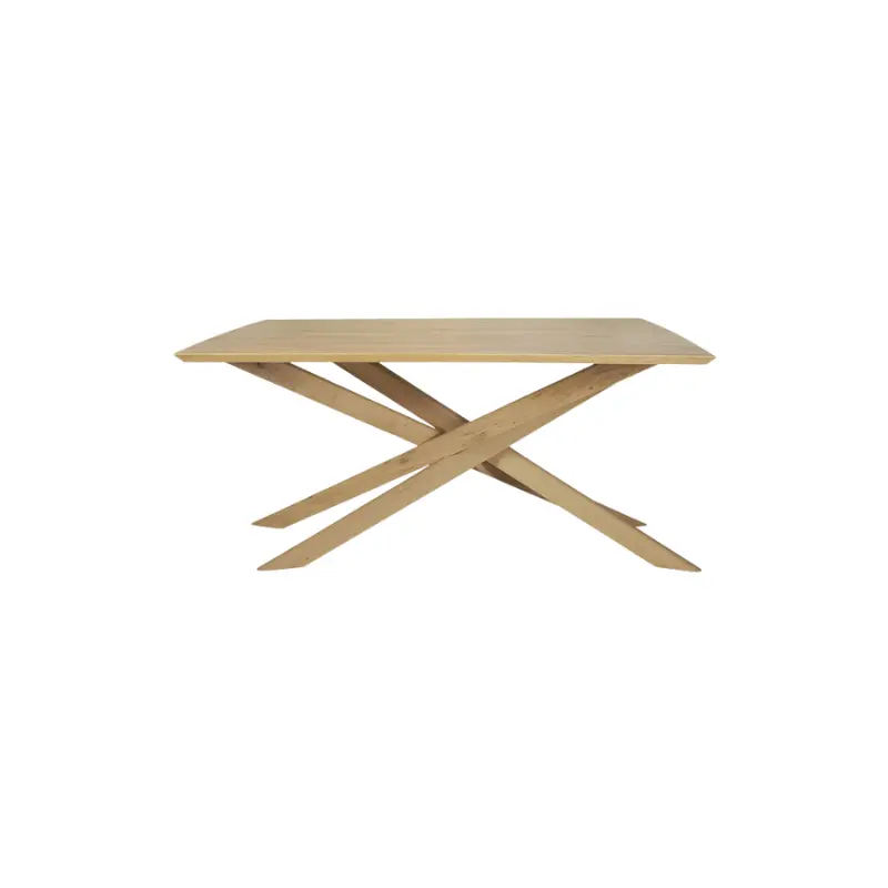 Mikado Solid Wood Rectangular Dining Table 1