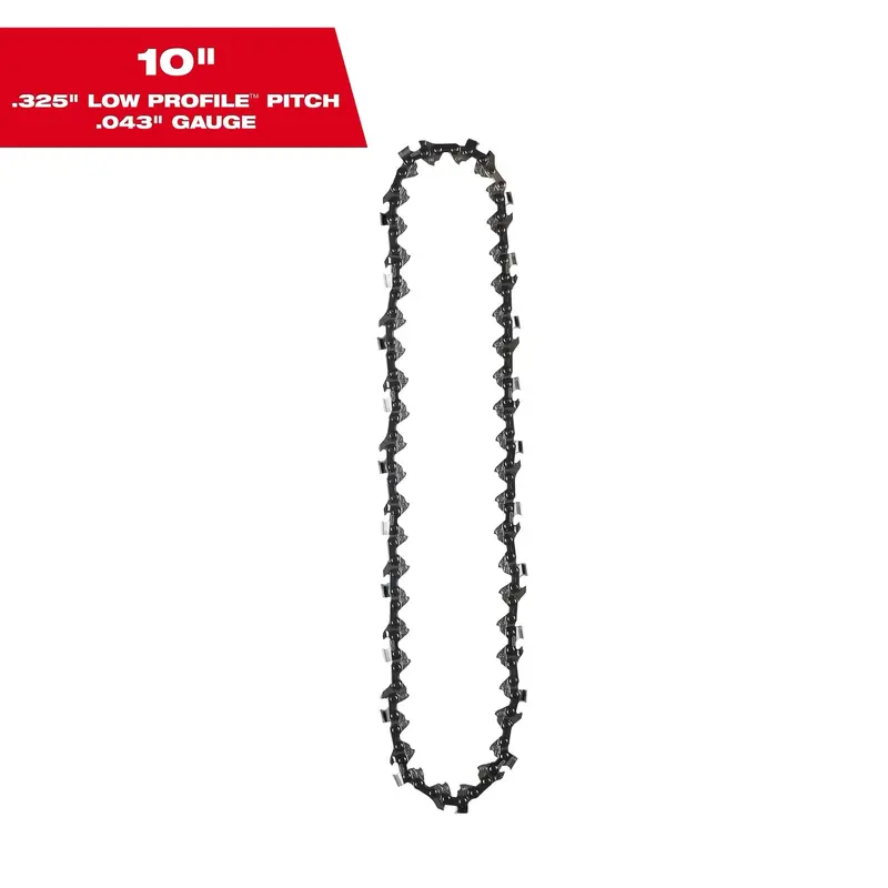 Milwaukee 10-Inch Telescoping Pole Saw Chain – Model 49-16-2759 1