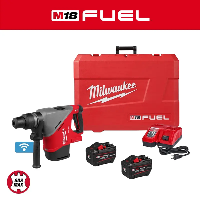 Milwaukee 2917-22Hd M18 Fuel Sds Max Rotary Hammer Kit With One Key Technology 1