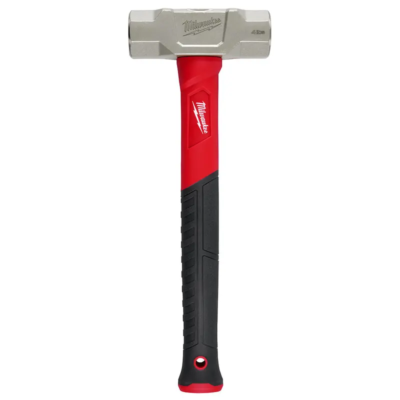 Milwaukee 4 Lb Fiberglass Engineer’S Hammer – Dual-Face Design For Precision Striking 1
