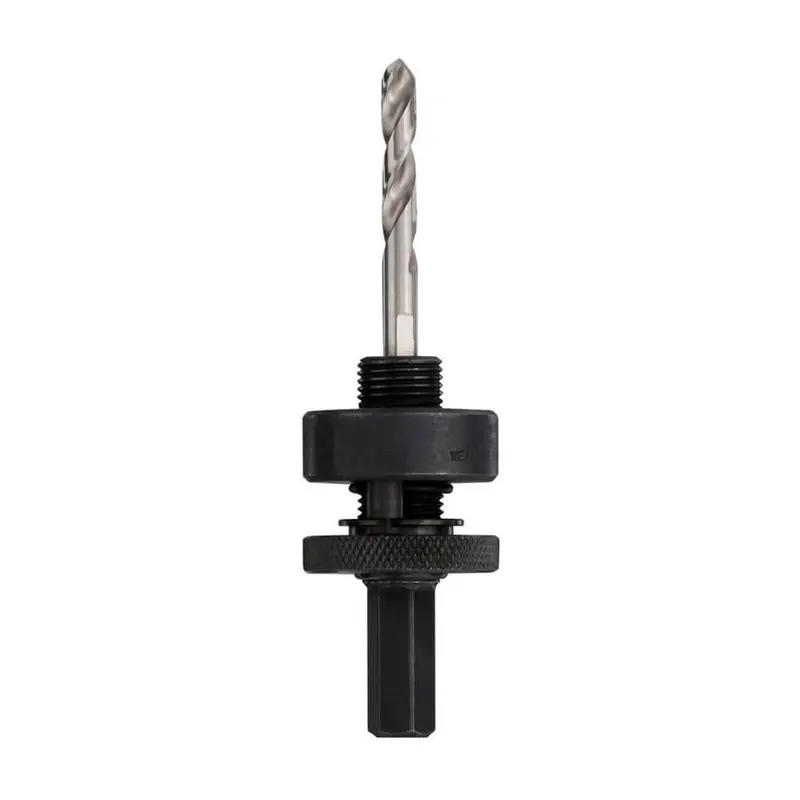 Milwaukee 49-56-7055 Quick-Change Hole Saw Arbor – 7/16" Large Thread 1
