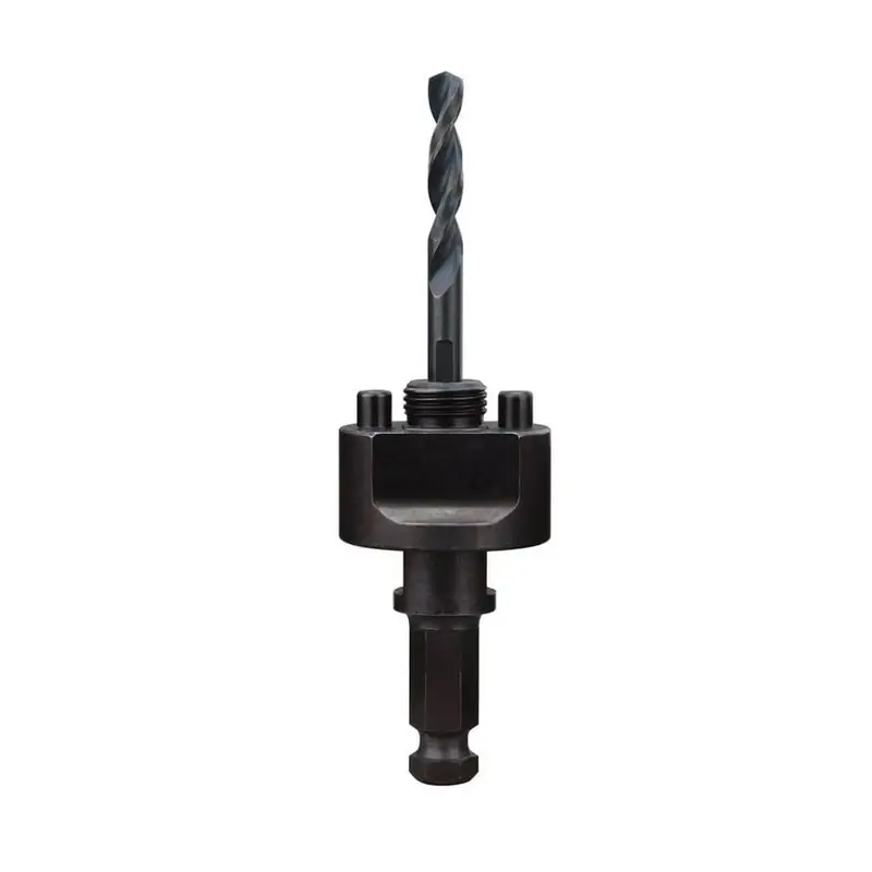 Milwaukee 49-56-7240 Quick-Change Hole Saw Arbor With Pilot Bit – 7/16" Large Thread 1