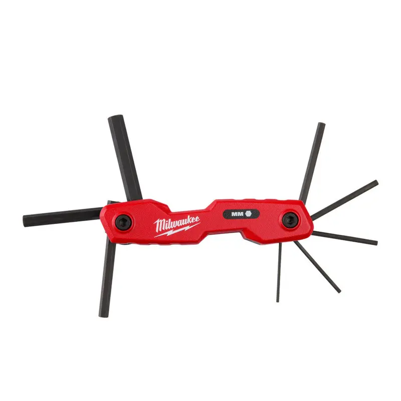 Milwaukee 8-Piece Folding Metric Hex Key Set 1