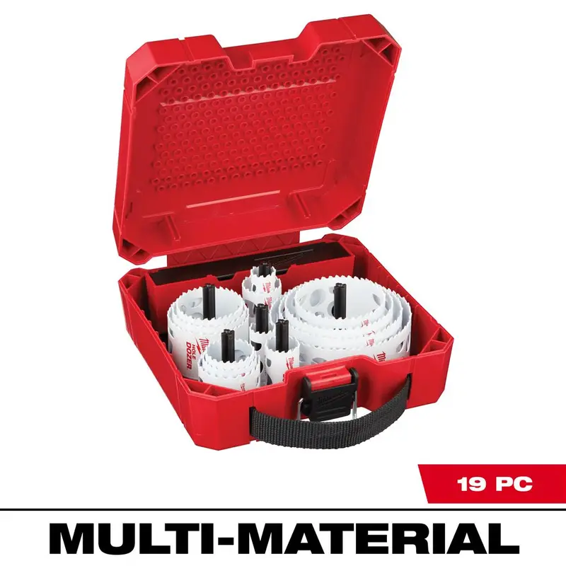 Milwaukee Electrician’S Bi-Metal Hole Saw Kit – 19-Piece Promo Set 1