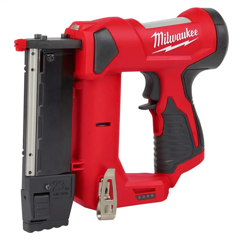 Milwaukee M12 12V 23-Gauge Cordless Pin Nailer – Tool-Only 1