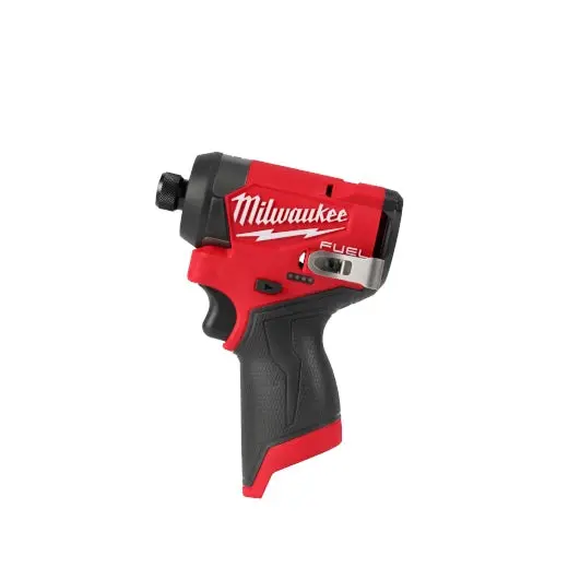 Milwaukee M12 Fuel 1/4-Inch Hex Impact Driver Kit – Dual 2.0Ah Batteries Included 1