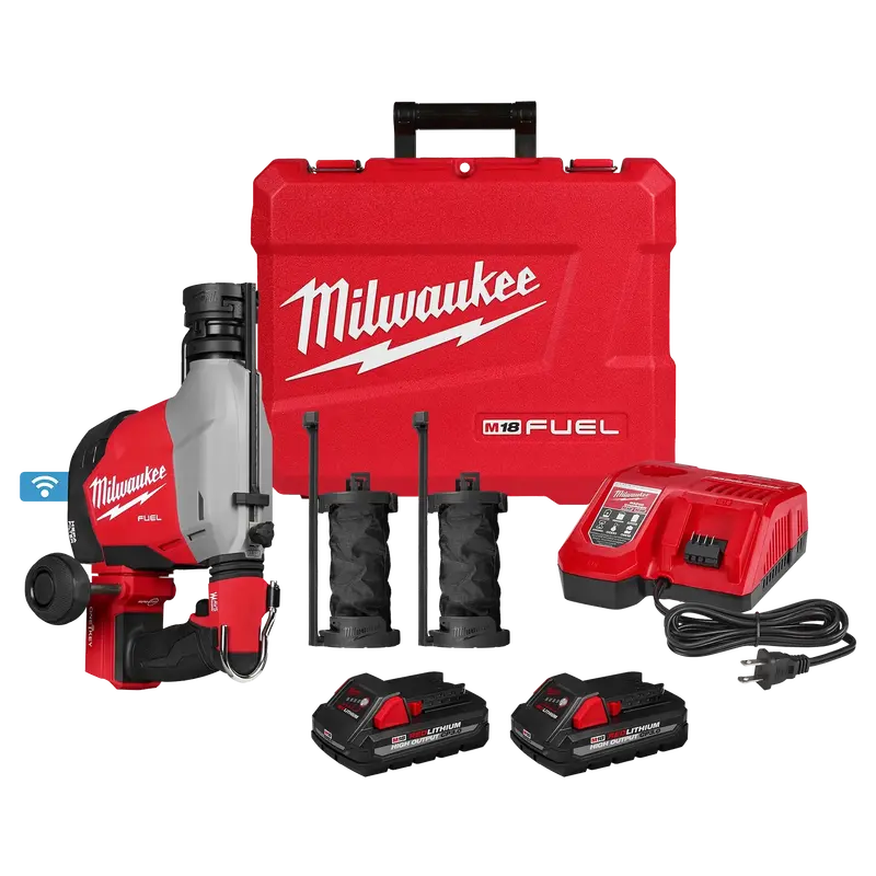 Milwaukee M18 Fuel Sds-Plus Rotary Hammer Kit – Brushless Motor, High-Efficiency Lithium-Ion Power 1