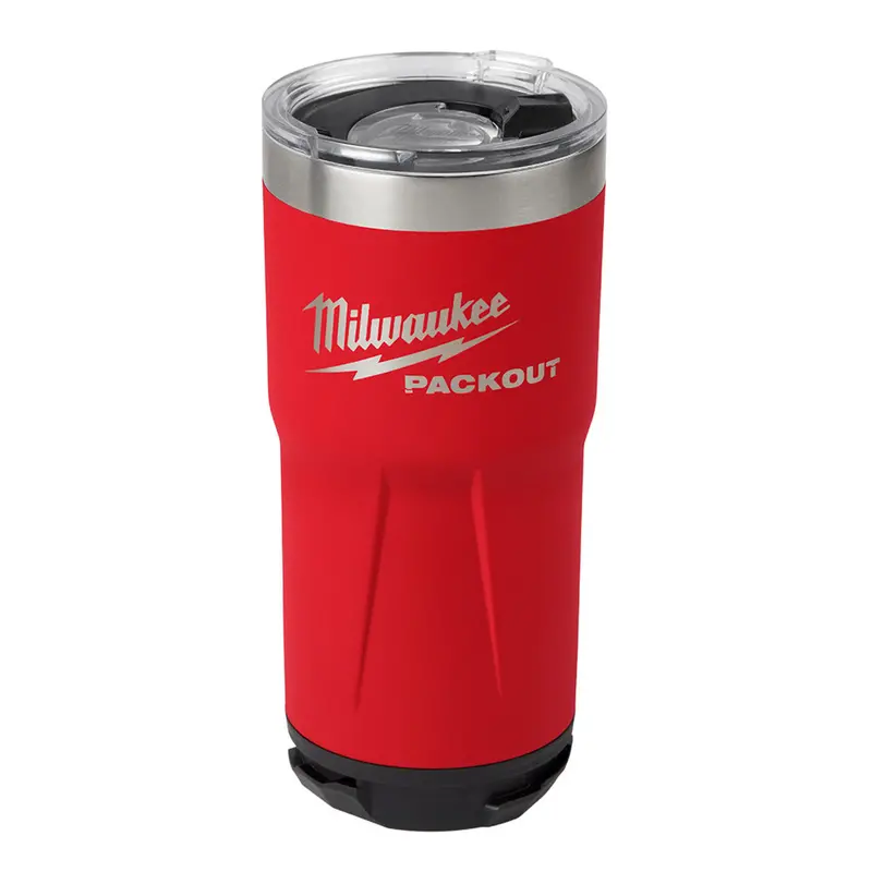 Milwaukee Packout 20 Oz Vacuum-Seal Tumbler – Insulated Stainless Steel Drinkware (48-22-8392R) 1