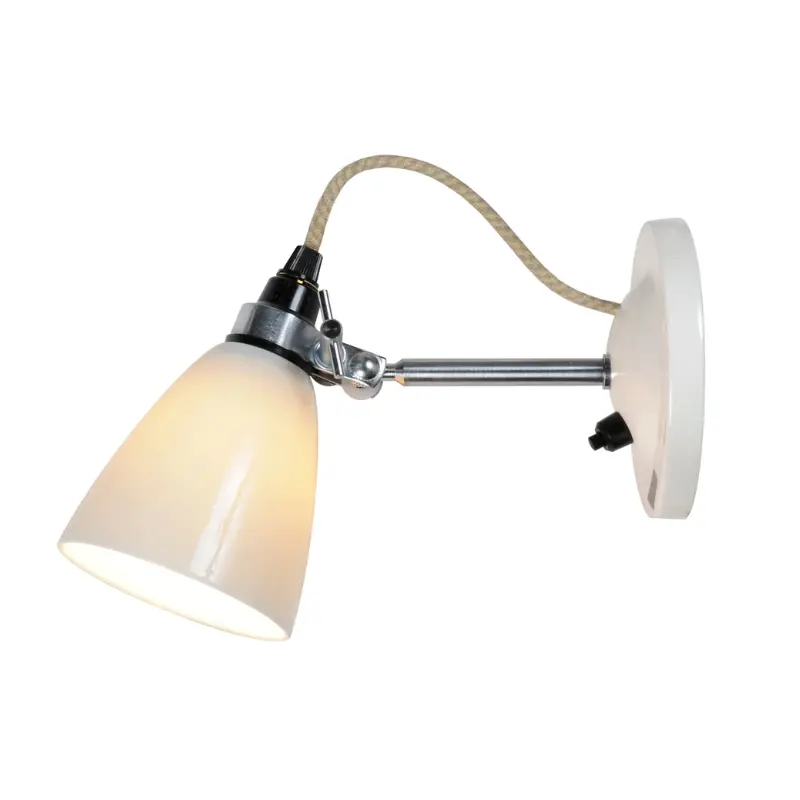 Minimalist Dome Wall Light With Integrated Switch – Hector Small 1