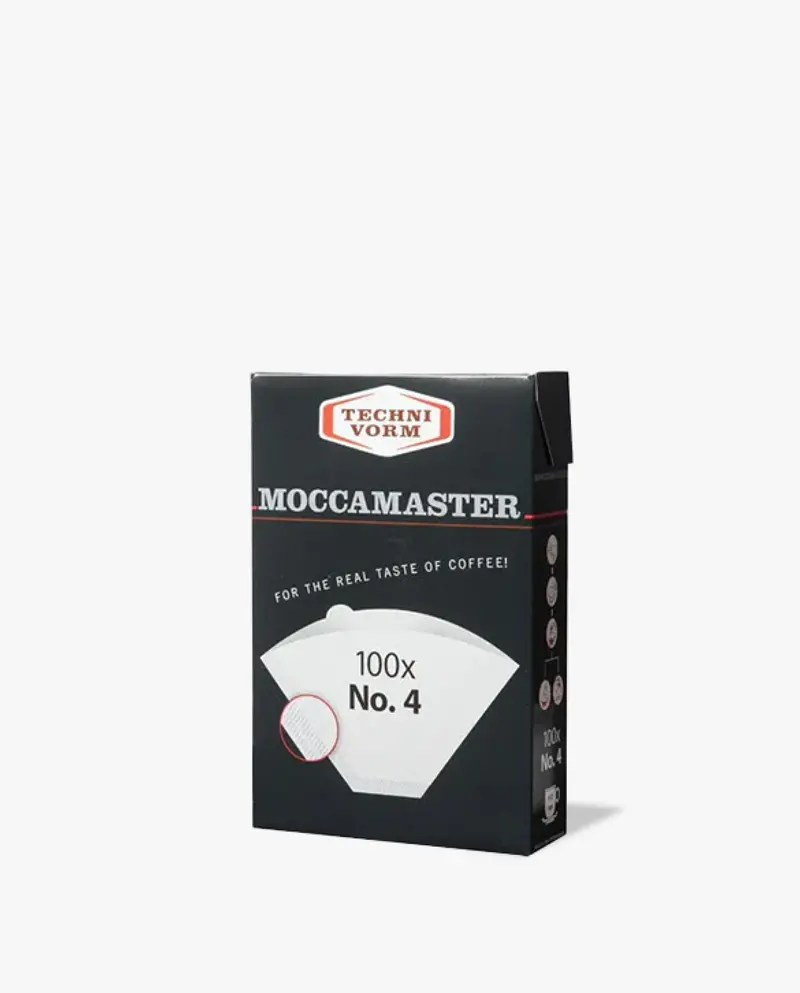 Moccamaster #4 Paper Filters – 100-Pack Premium Cone Filters 1