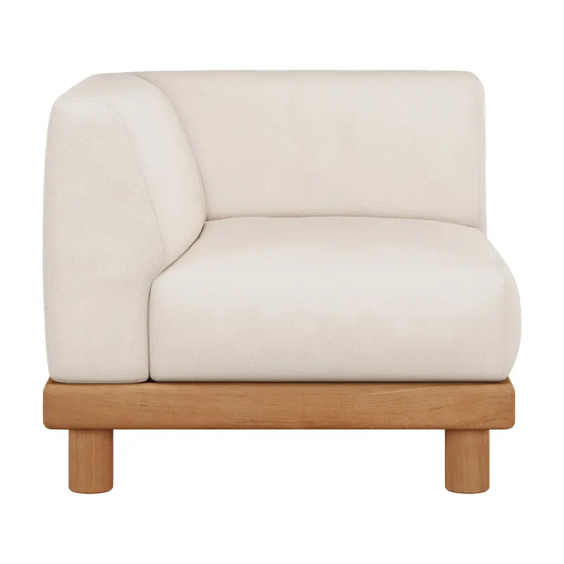 Monocle Modular Outdoor Sofa – End Unit 1