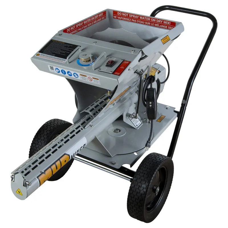 Mudmixer Portable Concrete Mixer – Heavy-Duty Drum Design 1
