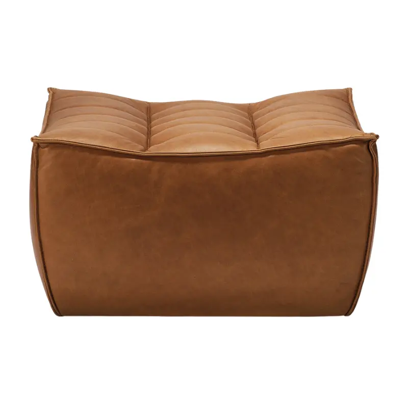 N701 Matching Leather Footstool 1