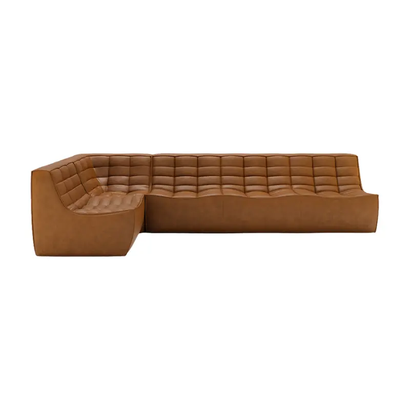 N701 Modular Square Corner Sofa – Three-Section Layout 1