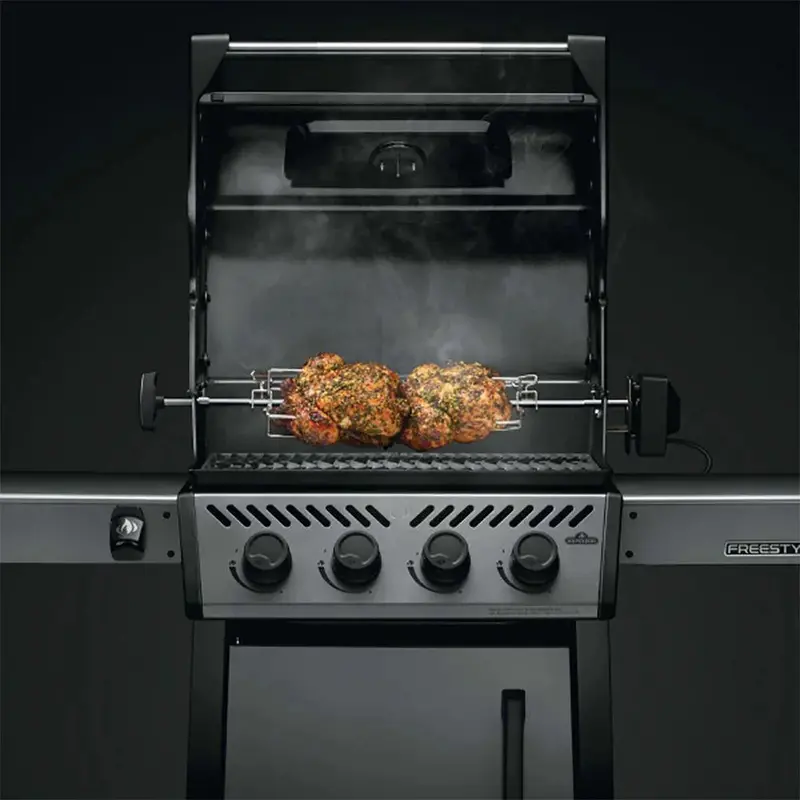 Napoleon Freestyle Series Rotisserie Kit For Gas Grills 1