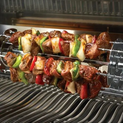 Napoleon Shish-Kebab Skewer Set – Rotisserie-Compatible Grill Skewers 1