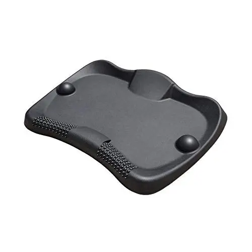 Newlife Cradle Ergonomic Standing Desk Mat – 27" × 22", Black 1