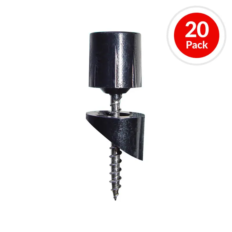 Nuvo Iron Smsra Surface-Mount Stair Railing Adapter For 3/4" Round Balusters – 20-Pack 1