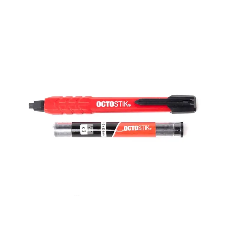 Octostik Thick Automatic Carpenter Pencil Set – 6-Piece Bundle 1