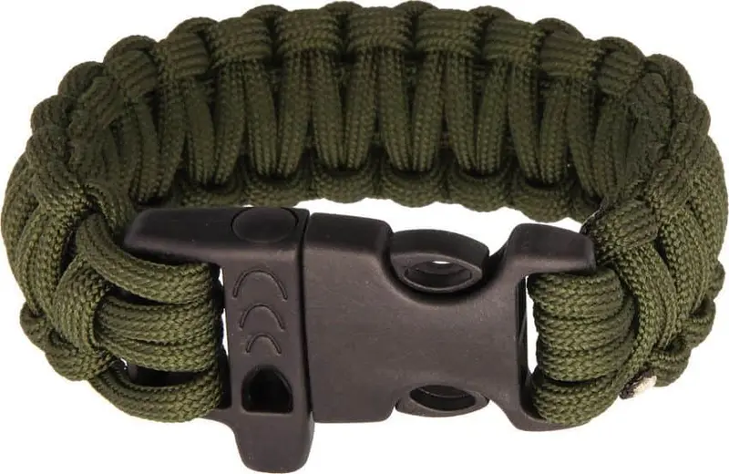 Od Green Combat Survival Bracelet — Durable 550 Paracord Construction 1