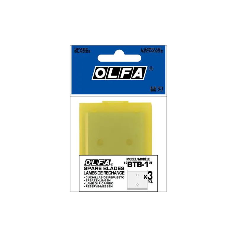 Olfa 43Mm Scraper Replacement Blades – 3-Pack 1