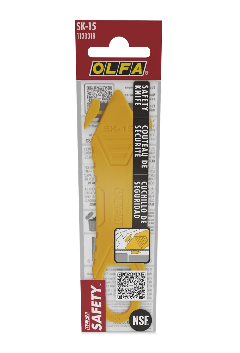 Olfa Concealed-Blade Utility Knife – Slim Profile, Safe Blade Storage 1