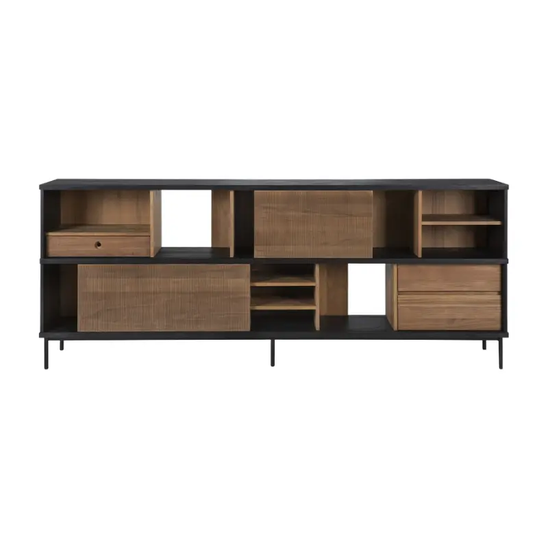 Oscar Solid Wood Sideboard – Scandinavian-Inspired Storage Cabinet 1