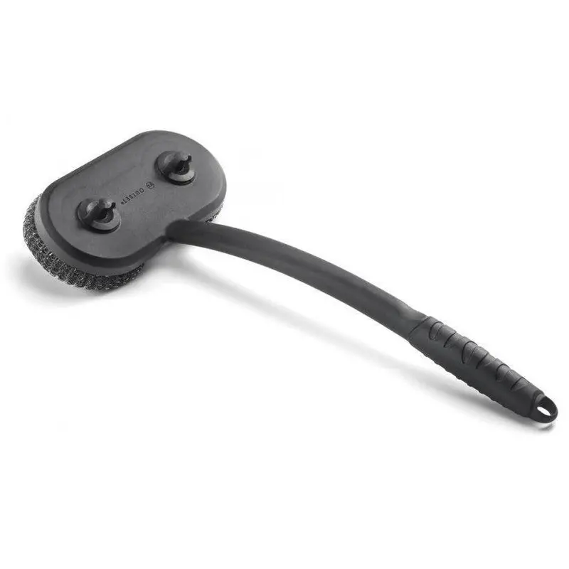 Outset Mesh Scrubber Grill Brush – Heavy-Duty Stainless Steel Cleaning Tool 1