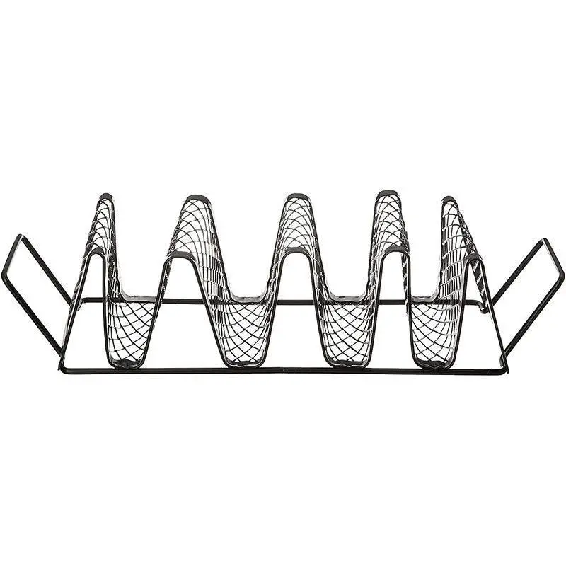 Outset Nonstick Taco Grill Rack With Easy-Grip Handles 1