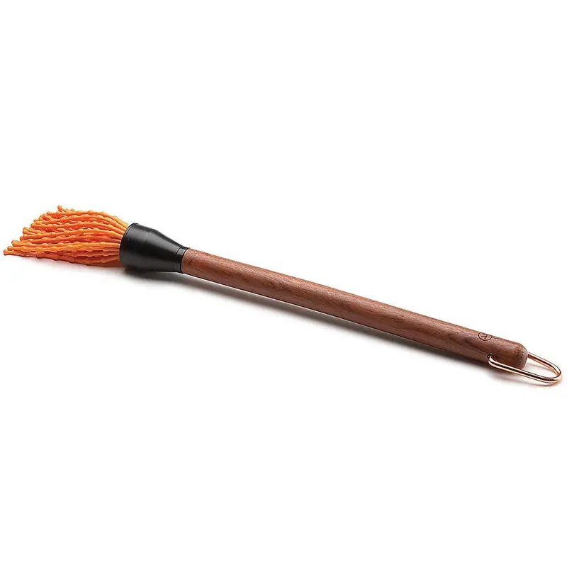 Outset Rosewood Silicone Sop Mop – Heat-Safe Basting & Glazing Tool 1