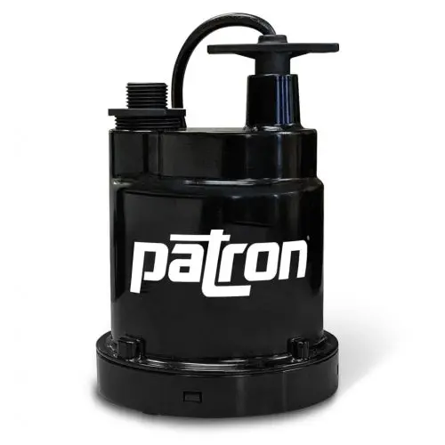 Patron Sp05 Submersible Utility Pump – 1-1/4-Inch, 1/4 Hp, W/ Hose Adapter 1