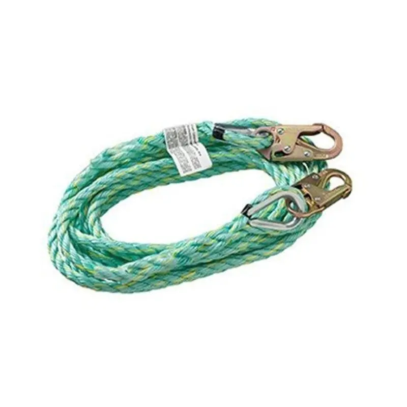 Peakworks Polysteel Vertical Lifeline – 100 Ft. With Dual Snap Hooks 1