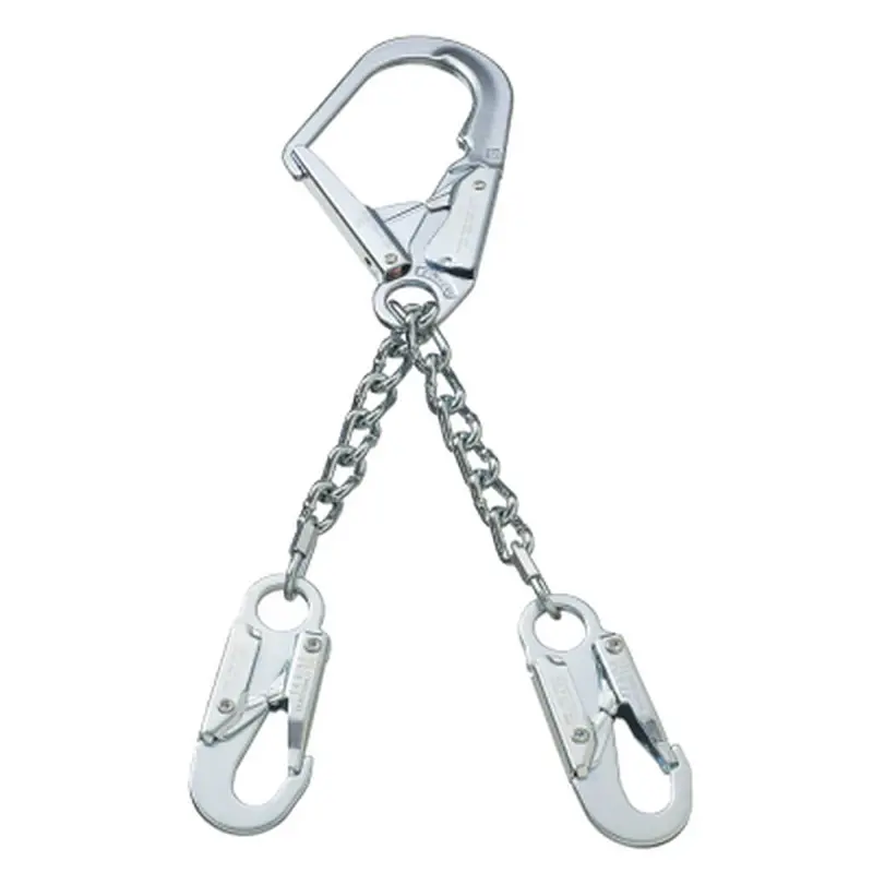 Peakworks Ra-100 Rebar Chain Assembly — 2 Ft Heavy-Duty Chain With Form And Snap Hook Ends 1