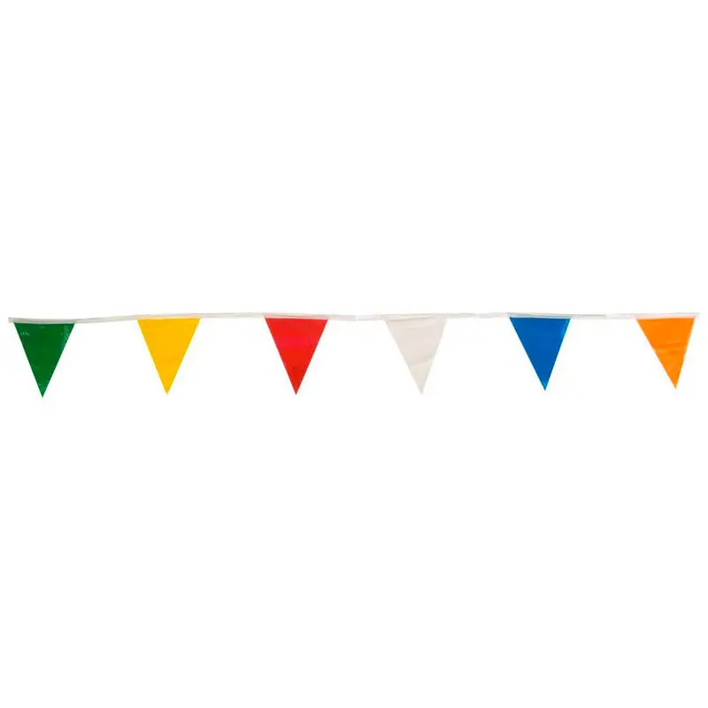 Pennant 60-Foot Multi-Color Safety Bump Line Flagging Tape 1