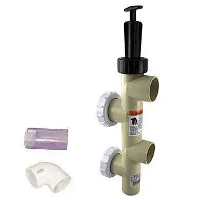 Pentair Backwash Valve Assembly For Quad D.E. Pool Filters 1