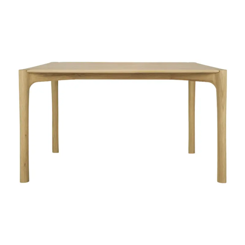 Pi Dining Table – Geometric Precision-Cut Solid Wood Table 1