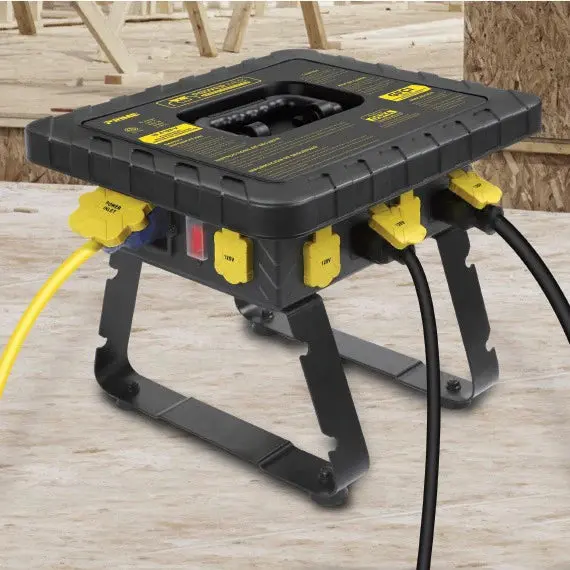 Powerweb Pbgjp002 Portable Worksite Power Center With Electrical Box 1