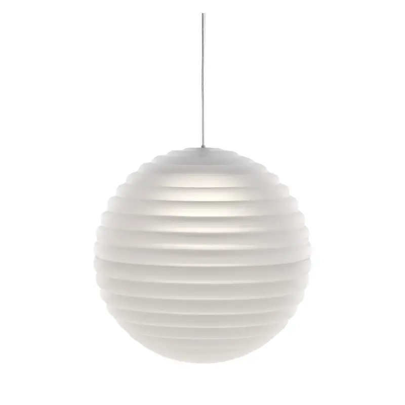 Press Frosted Medium Sphere Pendant With Diffused Lighting 1