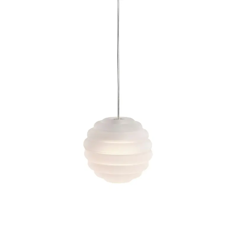 Press Frosted Mini Sphere Pendant With Soft Glow 1