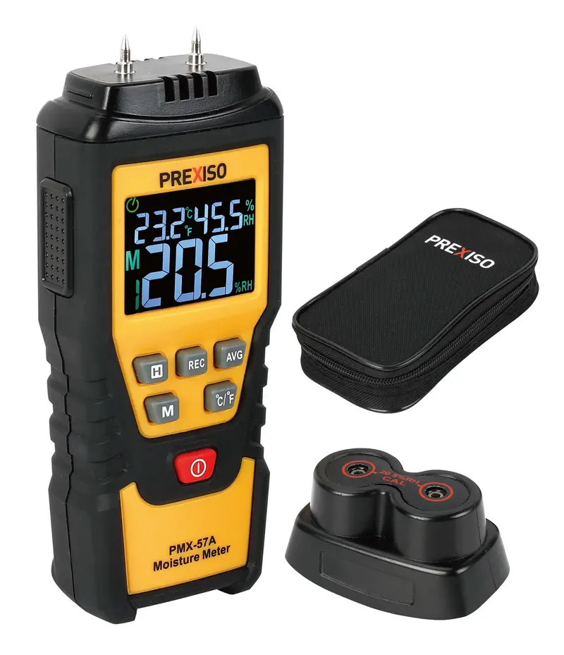 Prexiso Pmx-57A Digital Moisture Meter For Wood, Drywall & Building Materials 1