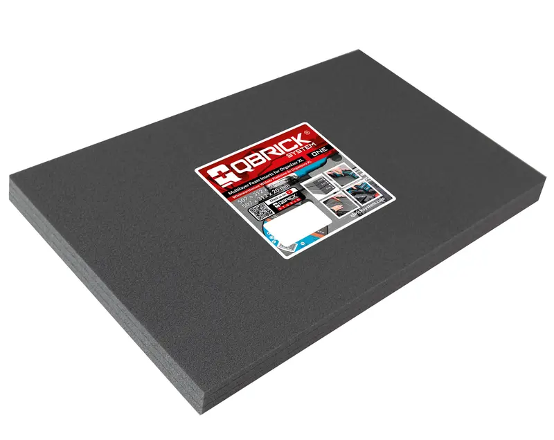 Qbrick Multi-Layer Foam Inserts Compatible With System One Xl & 2Xl Organizers 1