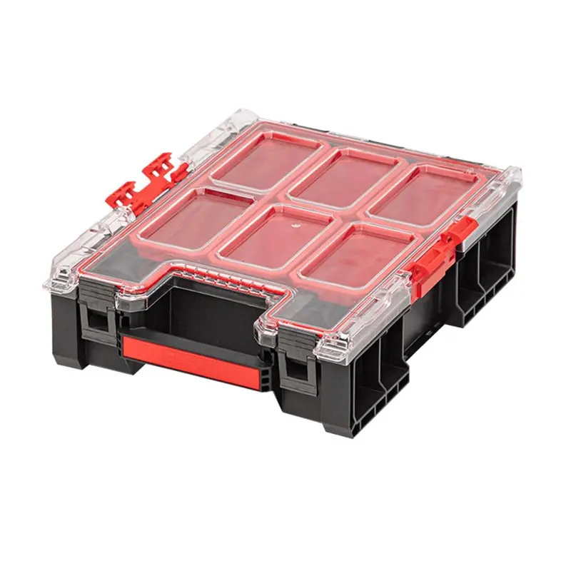 Qbrick System One 2.0 Organizer M Plus – Upgraded Mid-Size Bin With Extra Features 1